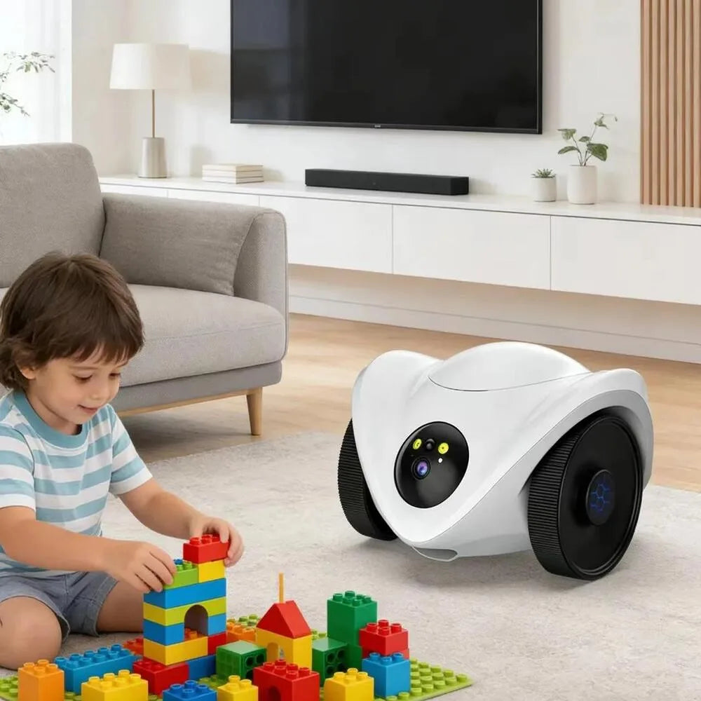 PawCam Feeder surveillance enfant maison connectée caméra robot sécurité domicile

